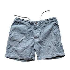 Vintage Birdwell Beach Britches Light Blue Corduroy Shorts Men's 32